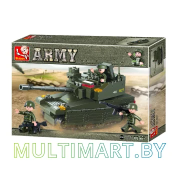 Конструктор Sluban M38-B0285 Танк Леопард (224 детали)